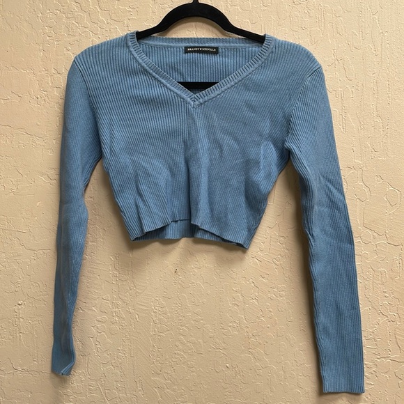 Brandy Melville Tops - Brandy Melville Cropped Sweater